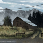 Prest Farm.  Located in beautiful Chilliwack BC. Painted for a charity art auction where all proceeds go towards helping the youth!